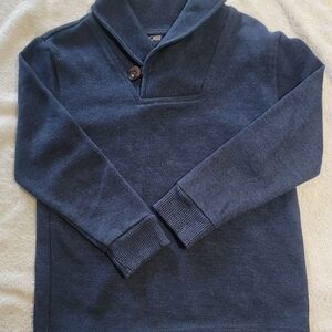 Cherokee Kids Navy Shawl Collar Sweater